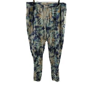 PJ Salvage NWT Tie Dye Multicolor Pajama Pants Size 2X